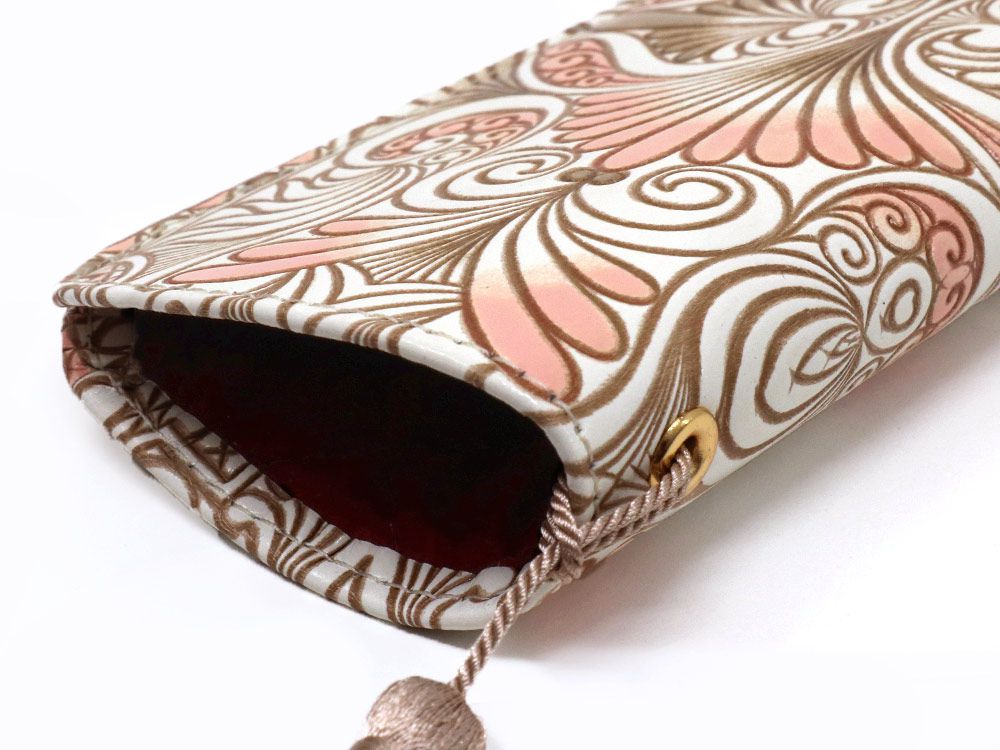 Rocaille (Pink) Eyeglasses Case