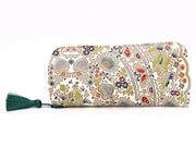 Mo Li Hua - Jasmine Flower (Blue) Eyeglasses Case