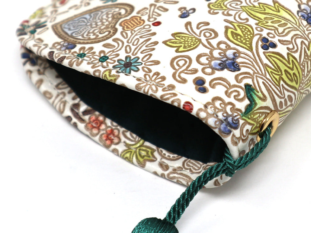 Mo Li Hua - Jasmine Flower (Blue) Eyeglasses Case