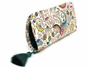 Peacock Eyeglasses Case