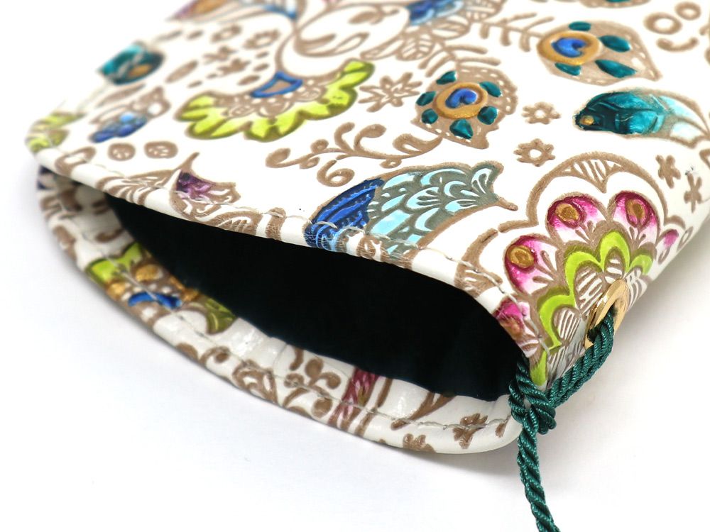 Peacock Eyeglasses Case