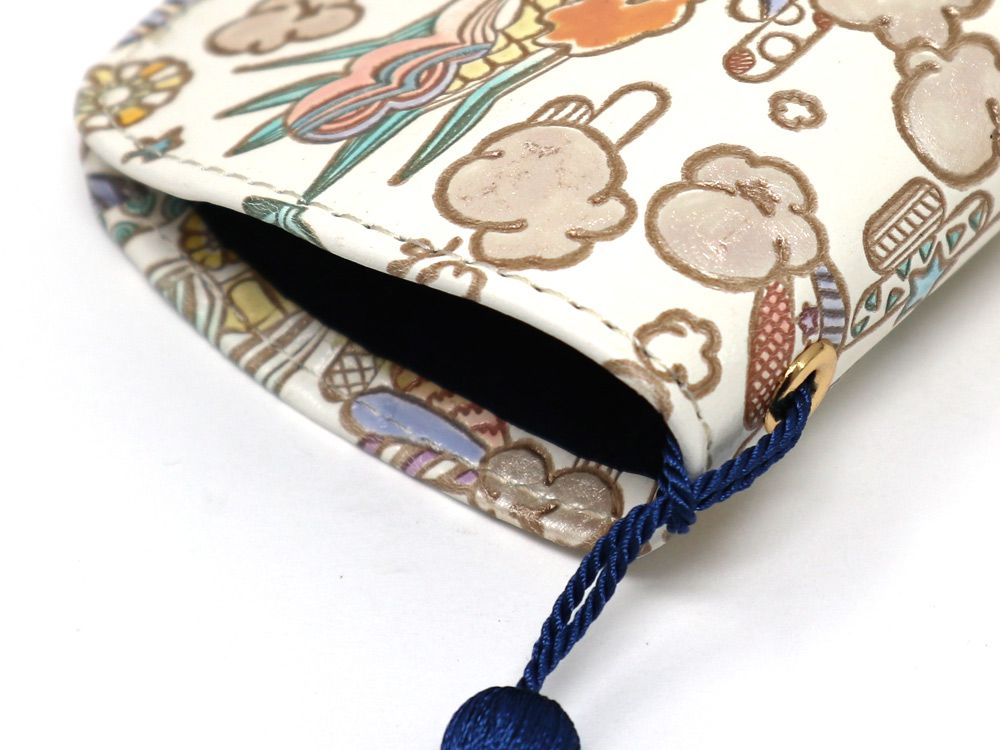 Popcorn Girl (Pastel colors) Eyeglasses Case