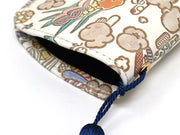 Popcorn Girl (Pastel colors) Eyeglasses Case