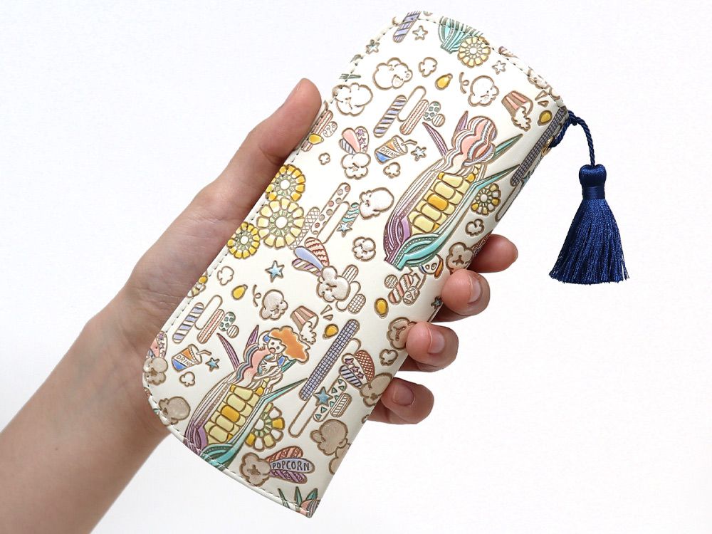 Popcorn Girl (Pastel colors) Eyeglasses Case