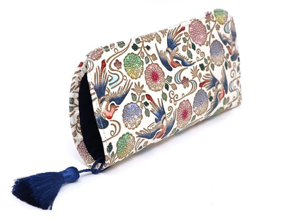 KACHO - Birds and Flowers Eyeglasses Case