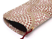 CHIRIMEN Fabric (Pink) Eyeglasses Case