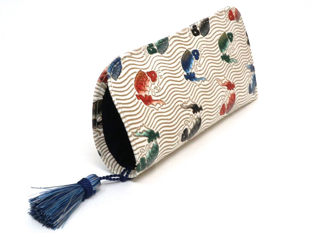 Carps leaping the waterfall  Eyeglasses Case