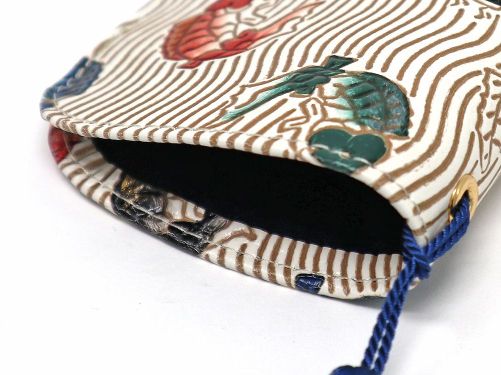 Carps leaping the waterfall  Eyeglasses Case