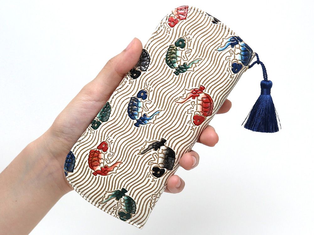 Carps leaping the waterfall  Eyeglasses Case