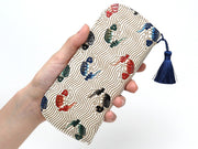 Carps leaping the waterfall  Eyeglasses Case