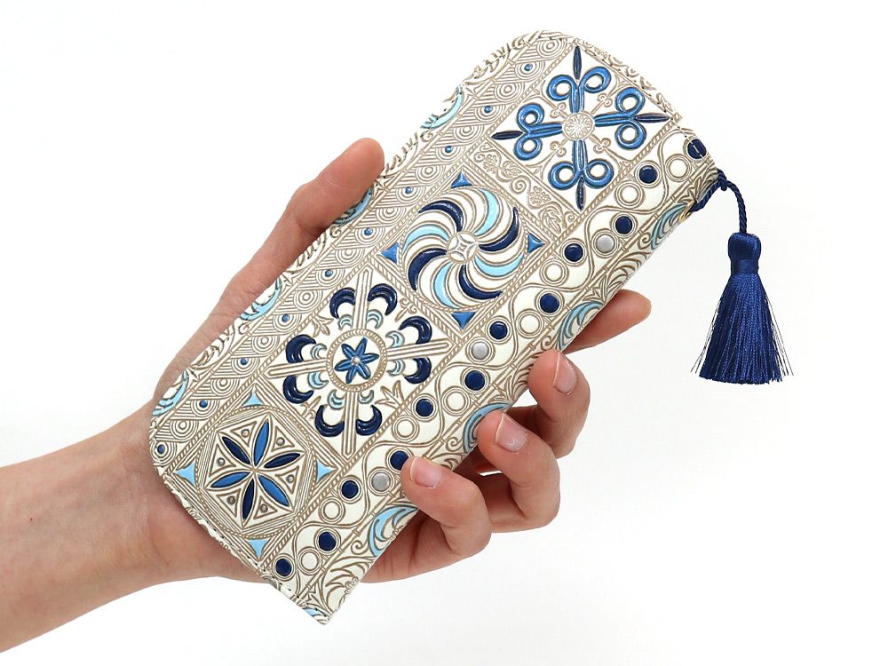 KINSHA - Persia Tiles (Blue) Eyeglasses Case