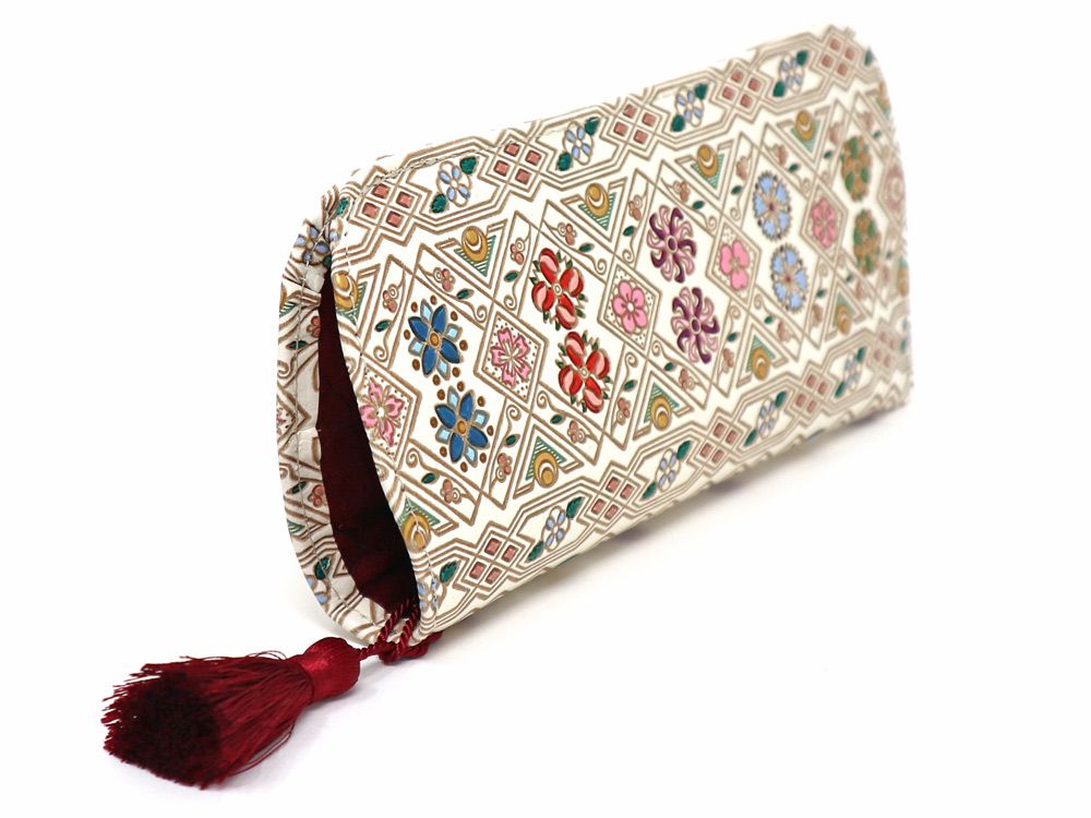 HANABISHI - Traditional Flower Patterns Eyeglasses Case