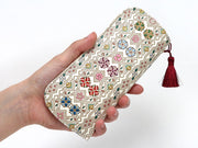 HANABISHI - Traditional Flower Patterns Eyeglasses Case