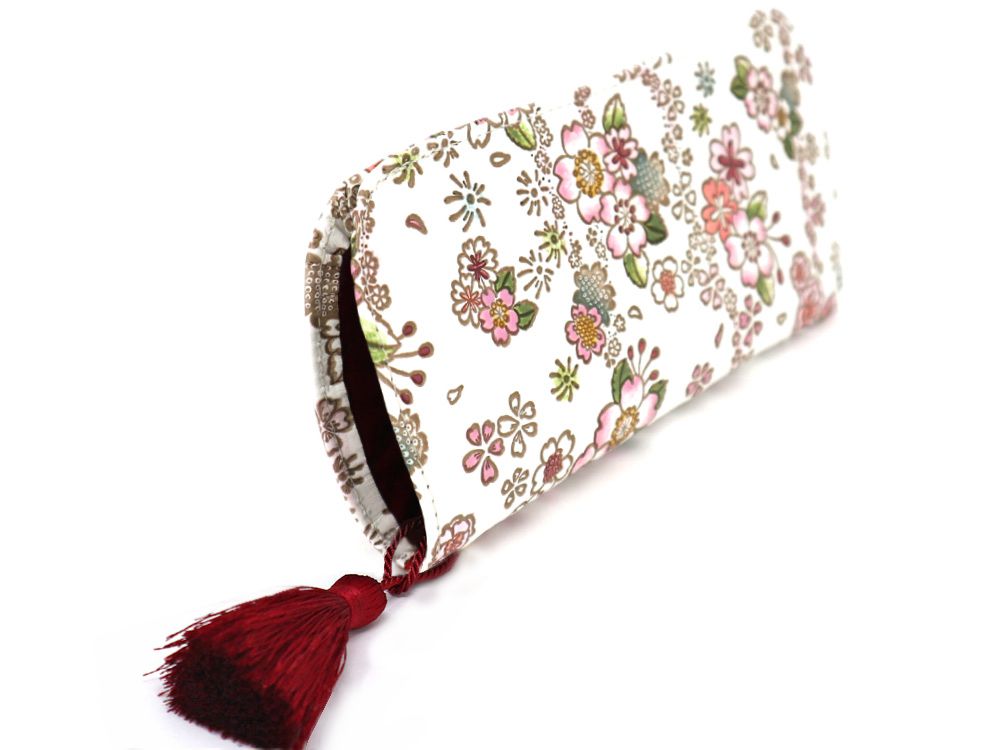 Dancing Cherry Blossoms Eyeglasses Case