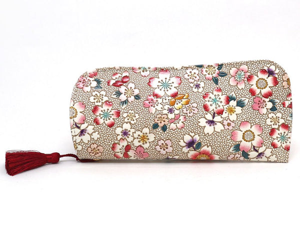 Colorful Cherry Blossoms Eyeglasses Case