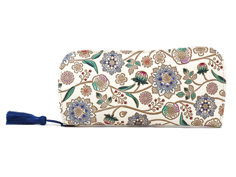 Dahlia (Cobalt Blue) Eyeglasses Case