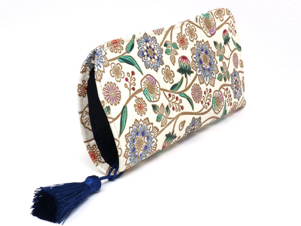 Dahlia (Cobalt Blue) Eyeglasses Case