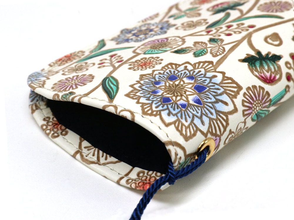 Dahlia (Cobalt Blue) Eyeglasses Case