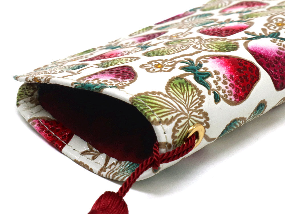 Strawberries Eyeglasses Case