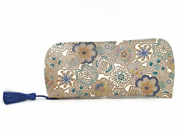 Spring Bloom (Blue) Eyeglasses Case