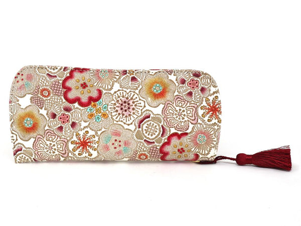 Spring Bloom (Red) Eyeglasses Case