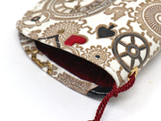 Gears Of Time (Red-Black) Eyeglasses Case