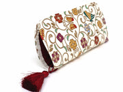 KINKARAOOBANA - Golden Flowers and Butterflies Eyeglasses Case