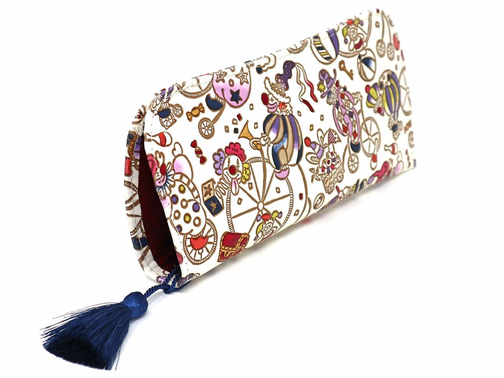 Pierrot (Purple) Eyeglasses Case