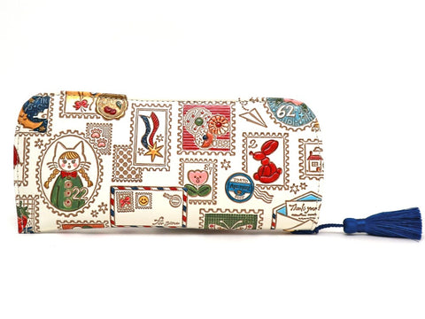 Stamps Eyeglasses Case