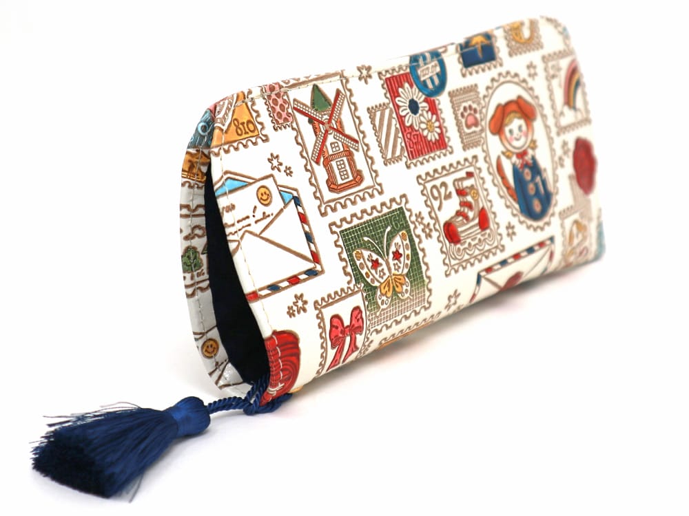 Stamps Eyeglasses Case