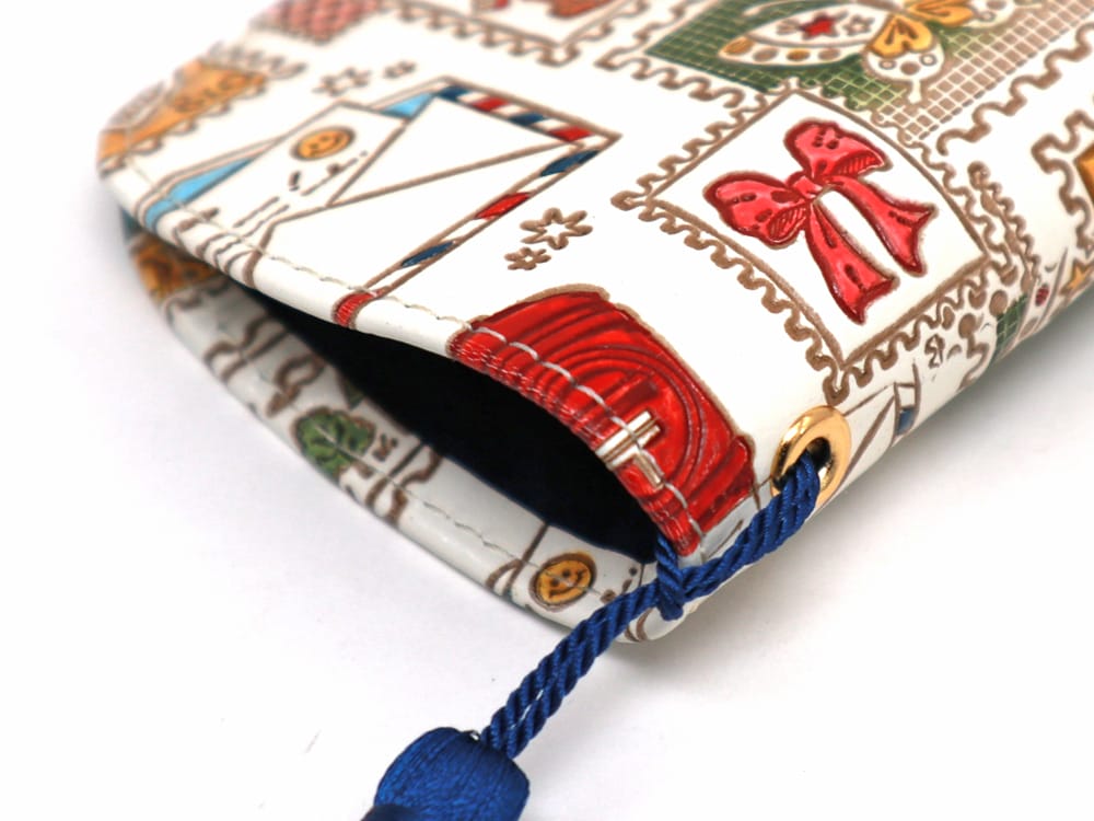 Stamps Eyeglasses Case