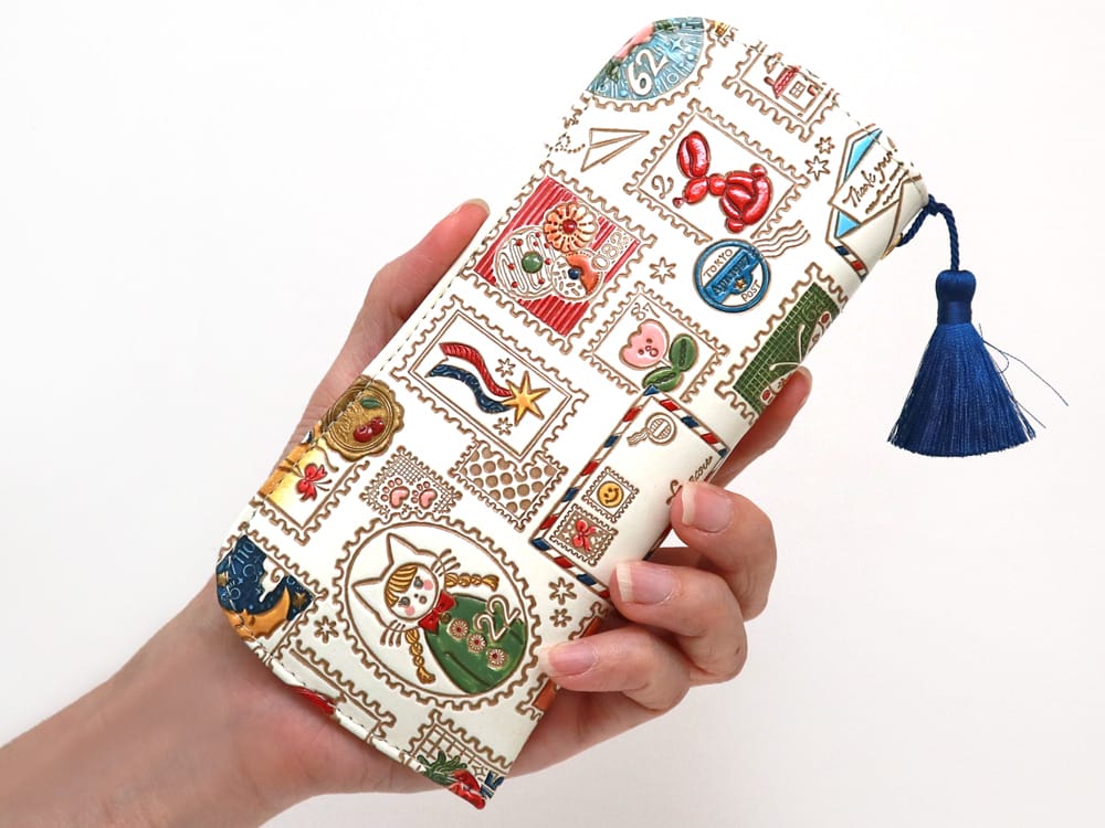 Stamps Eyeglasses Case
