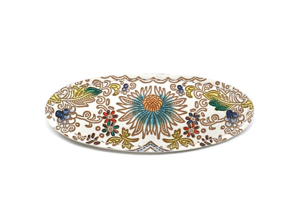 Mo Li Hua - Jasmine Flower (Blue) Hair Clip