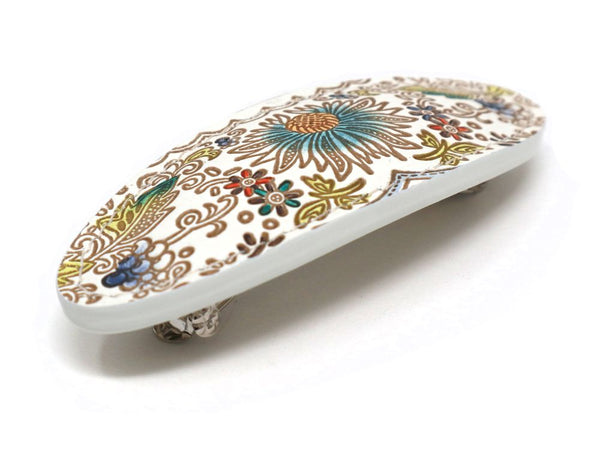Mo Li Hua - Jasmine Flower (Blue) Hair Clip