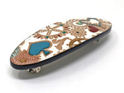 Gears Of Time (Blue-Green) Hair Clip