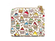 Shaved Ice Small Wallet with L-zipper