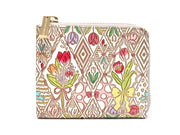 Tulips Small Wallet with L-zipper