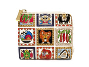 Africa Small Wallet with L-zipper