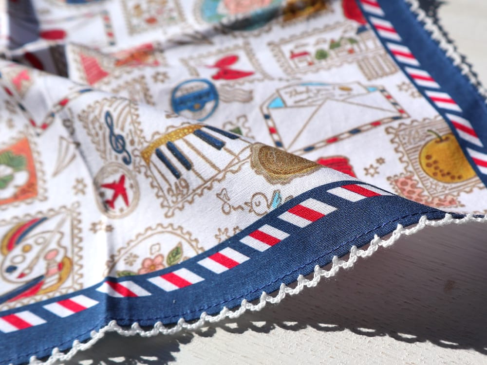 Stamps House Handkerchief