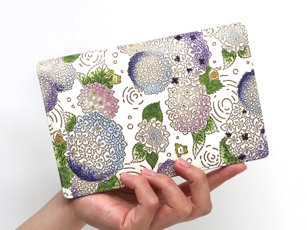 Hydrangeas Passport Case