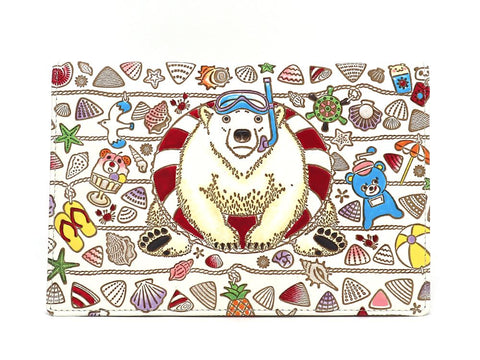 Seaside Bear Passport Case