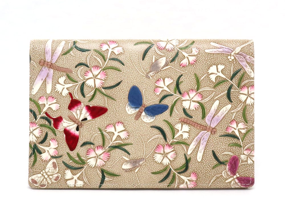 Dianthus Flowers Passport Case
