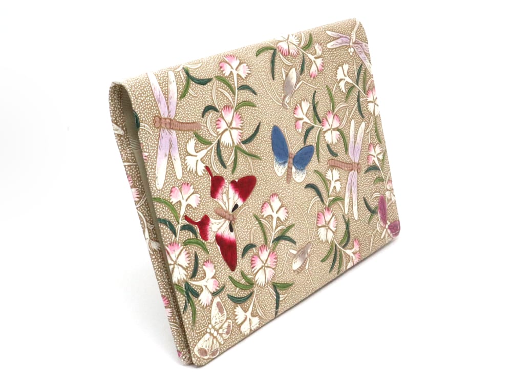 Dianthus Flowers Passport Case
