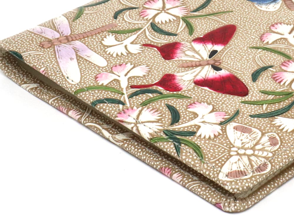Dianthus Flowers Passport Case