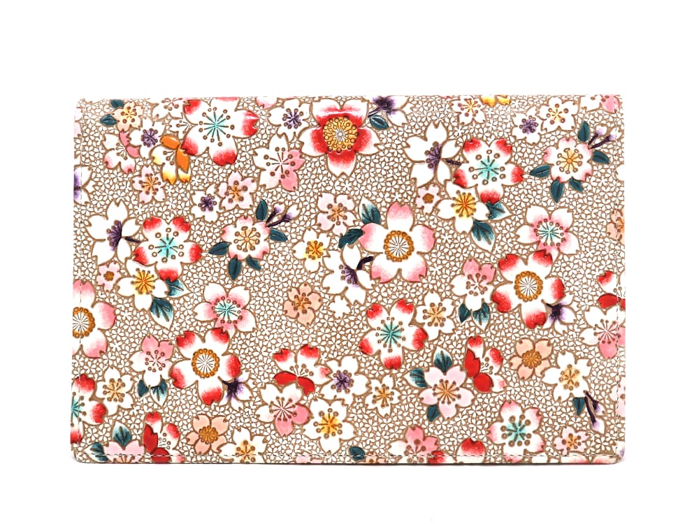 Colorful Cherry Blossoms Passport Case