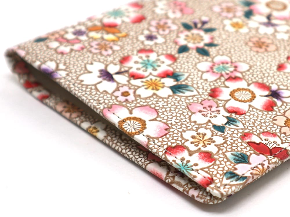 Colorful Cherry Blossoms Passport Case