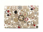 Gears Of Time (Red-Black) Passport Case