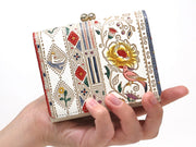 Calico Small GAMAGUCHI Trifold Wallet