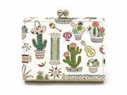 Cactus Small GAMAGUCHI Trifold Wallet