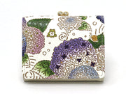 Hydrangeas Small GAMAGUCHI Trifold Wallet